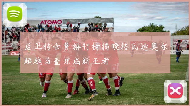 后卫转会费排行榜揭晓格瓦迪奥尔超越马奎尔成新王者